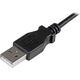Kabel USB StarTech USB-A - microUSB 1 m Czarny (USBAUB1MRA)