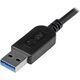 Kabel USB StarTech USB-A - USB-C 1 m Czarny (USB31AC1M)