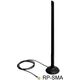 Antena Delock 802.11b/g/n, 6.5dBi, czarna - 88410