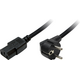 Kabel zasilający LogiLink Schuko-C13, 1,80m (CP090)