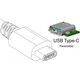 Kabel USB Goobay USB-C - USB-C 1 m Czarny (67976)