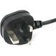 Kabel zasilający StarTech BS 1363 - C13 UK 3m czarny (PXT101UK3M)