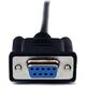 StarTech DB-9 - DB-9, 1m, Czarny (SCNM9FM1MBK)
