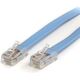 StarTech kabel rollover, cisco, 1.8m, niebieski