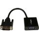 Adapter AV StarTech Kabel StarTech DVI - D-Sub 0.25m Czarny (DVI2VGAE)