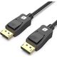 Kabel Techly Techly Kabel DisplayPort 2.1 4K*120Hz 54G 3m Czarny DP-DP M/M