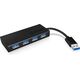 HUB USB Icy Box 4x USB-A 3.0 (IB-AC6104-B)