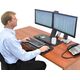 Ergotron Uchwyt biurkowy na 2 monitory do 24" WorkFit-A II (24-316-026)