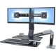 Ergotron Uchwyt biurkowy na 2 monitory do 24" WorkFit-A II (24-316-026)