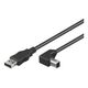 Kabel USB Goobay USB-A - 3 m Czarny (68733)