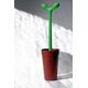 Alessi Szczotka do WC stojąca brąz  (ASG04)