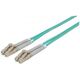 Intellinet Network Solutions Patchcord światłowodowy, LC-LC duplex, 50/125 OM3 wielomodowy, 10m (750097)