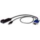 Avocent Kable KVM, Czarny (MPUIQ-VMCHD)