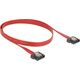 Delock SATA - SATA, 0.5m, Czerwony (83835)