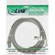InLine Patchcord S/FTP, PiMF, Cat.6A, halogen free, 500MHz, szary 25m (76825)