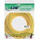 InLine Patchcord S/FTP, PiMF, Cat.6, PVC, żółty 15m (76415Y)