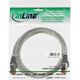InLine Patchcord S/FTP, PiMF, Cat.6, PVC, przeźroczysty 0.3m (76433T)