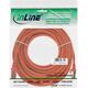 InLine Patchcord S/FTP, PiMF, Cat.6, PVC, pomarańczowy 25m (76425O)