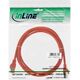 InLine Patchcord SF/UTP, Cat.5e, pomarańczowy 0.25m (72522O)