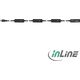 Kabel USB InLine USB-A - USB-A 20 m Czarny (35657)