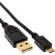Kabel USB InLine USB-A - microUSB 5 m Czarny (31750P)