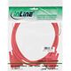 InLine DB-9 - DB-9, 3m, Czerwony (12224B)