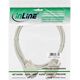 InLine DB-9 - DB-9, 1.8m, Szary (12229)