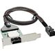 InLine SAS HD Low Profile Adapter Bracket zewn. SFF-8088 - wewn. SFF-8643 0.5m (27656A)