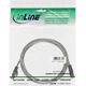 InLine Patchcord SF/UTP Cat.5e, przeźroczysty 0.25m (72522T)