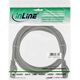 InLine Patchcord F/UTP, Cat.5e, szary, 0.3m (72533L)
