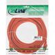 InLine Patchcord SF/UTP Cat.5e, pomarańczowy 7.5m (72575O)