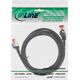 InLine Patchord Crosover S/FTP, Cat.6, czarny, 3m (73603X)