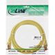 InLine Patchcord S/FTP, PiMF, Cat.6, 250MHz, PVC, CCA, żółty 1.5m (76112Y)