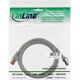 InLine Patchcord S/FTP, PiMF, Cat.6, 250MHz, PVC, CCA, szary 0.5m (76150)