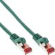 InLine Patchcord S/FTP, PiMF, Cat.6, 250MHz, PVC, CCA, zielony 2m (76102G)