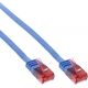 InLine Ultraslim Patchcable U/UTP, Cat.6, niebieski, 10m (71600B)