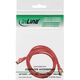 Intos Patchcord S/FTP, PiMF, Cat.6, 250MHz, halogen free, czerwony 1m (76911R)