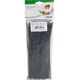 Organizer InLine Opaska zaciskowa Czarny 100 sztuk  (59963J)