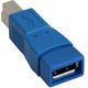Adapter USB InLine USB - USB-B Niebieski  (35300D)