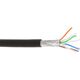 InLine S/FTP kat.6a czarny 100m (76899S)