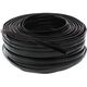 InLine Modularny kabel 8 żył, czarny, 100m, pierścień (68818)