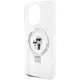 Karl Lagerfeld KLHMP15XHMRSKCH Apple iPhone 15 Pro Max hardcase Ring Stand Karl&Choupettte MagSafe white