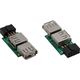 InLine USB A - 9 pin Czarny (33440I)