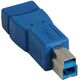 Adapter USB InLine USB - USB-B Niebieski  (35300D)
