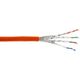 InLine Kabel instalacyjny S/FTP, PiMF, Cat.7a, AWG23, 1200MHz, halogen Free, Pomarańczowy, 300m (70300I)