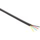 InLine Modularny kabel 4 żyły, czarny, 100m, pierścień (69981)