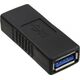 Adapter USB InLine USB - USB Czarny  (35300P)