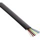 InLine Modularny kabel 8 żył, czarny, 100m, pierścień (68818)