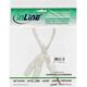 Kabel InLine Jack 3.5mm - Jack 3.5mm x2 0.1m biały (99300G)