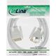 Kabel InLine DVI-D - DVI-D 5m biały (17775W)